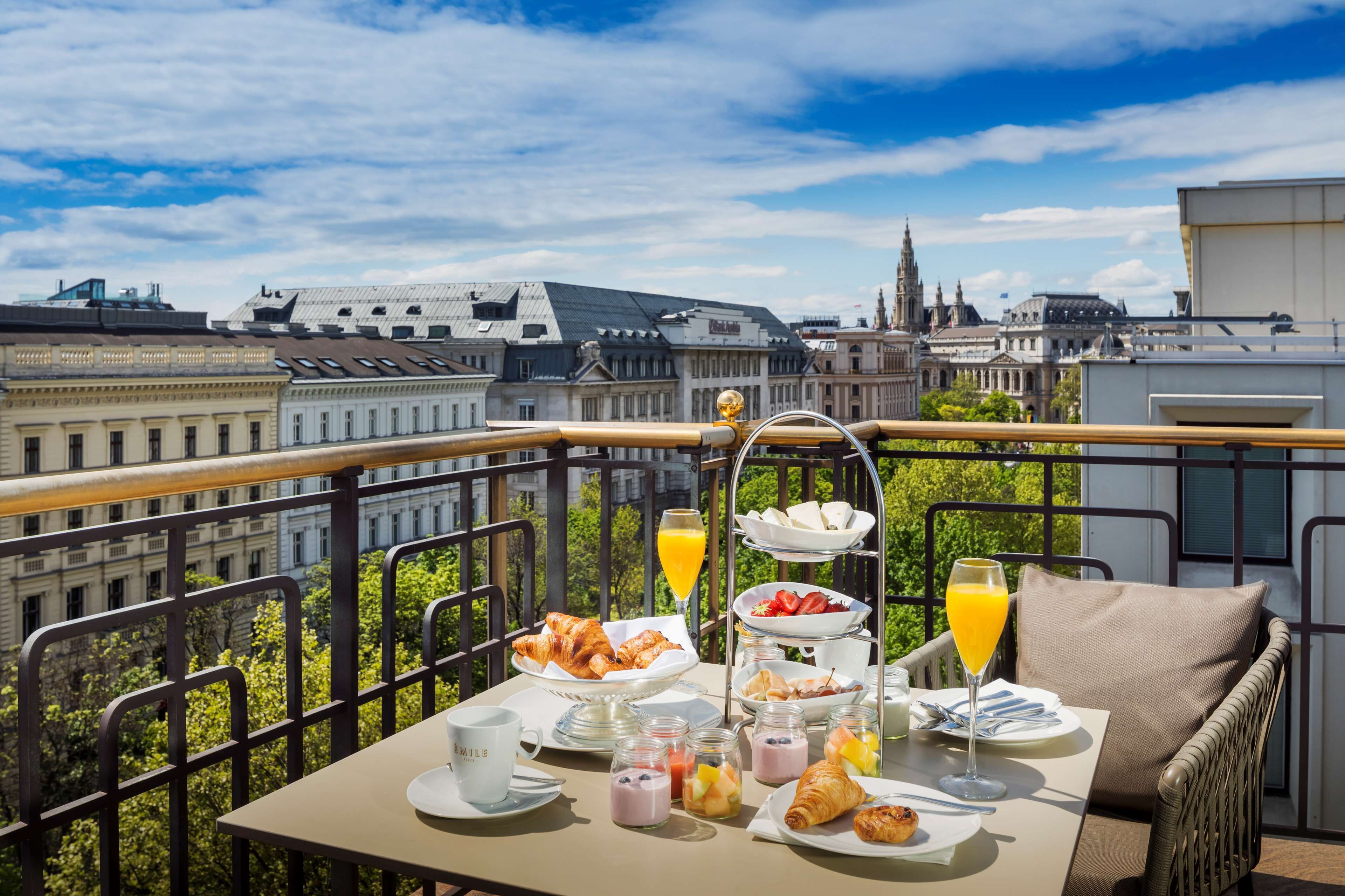 Royal-Penthouse, 1 King-Bett | Ausblick vom Zimmer