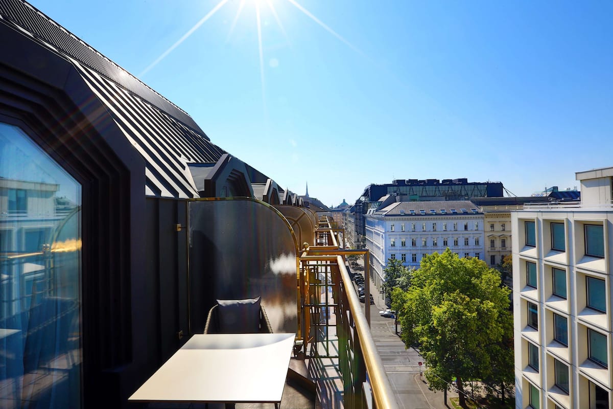 Appartement Penthouse familial, 1 très grand lit | Vue de la chambre