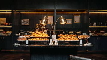 Daily buffet breakfast (EUR 38 per person)