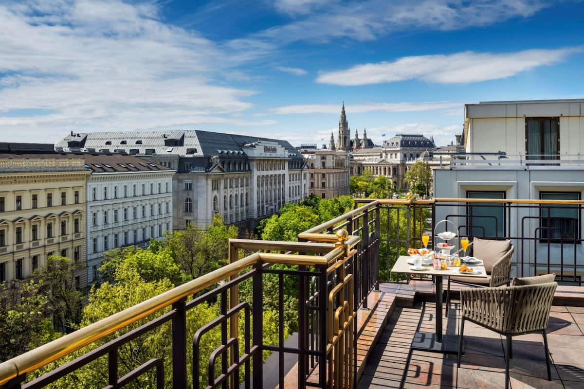 Royal-Penthouse, 1 King-Bett | Außenbereich