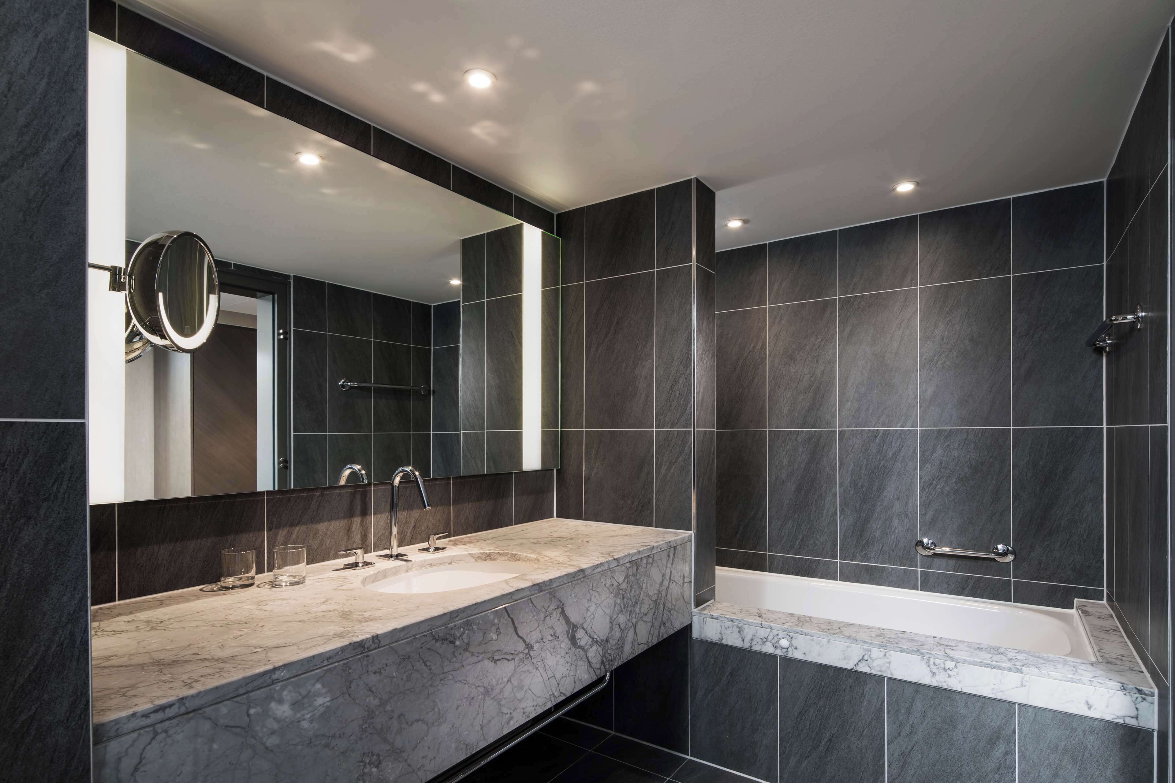 free toiletries, hair dryer, bathrobes, slippers