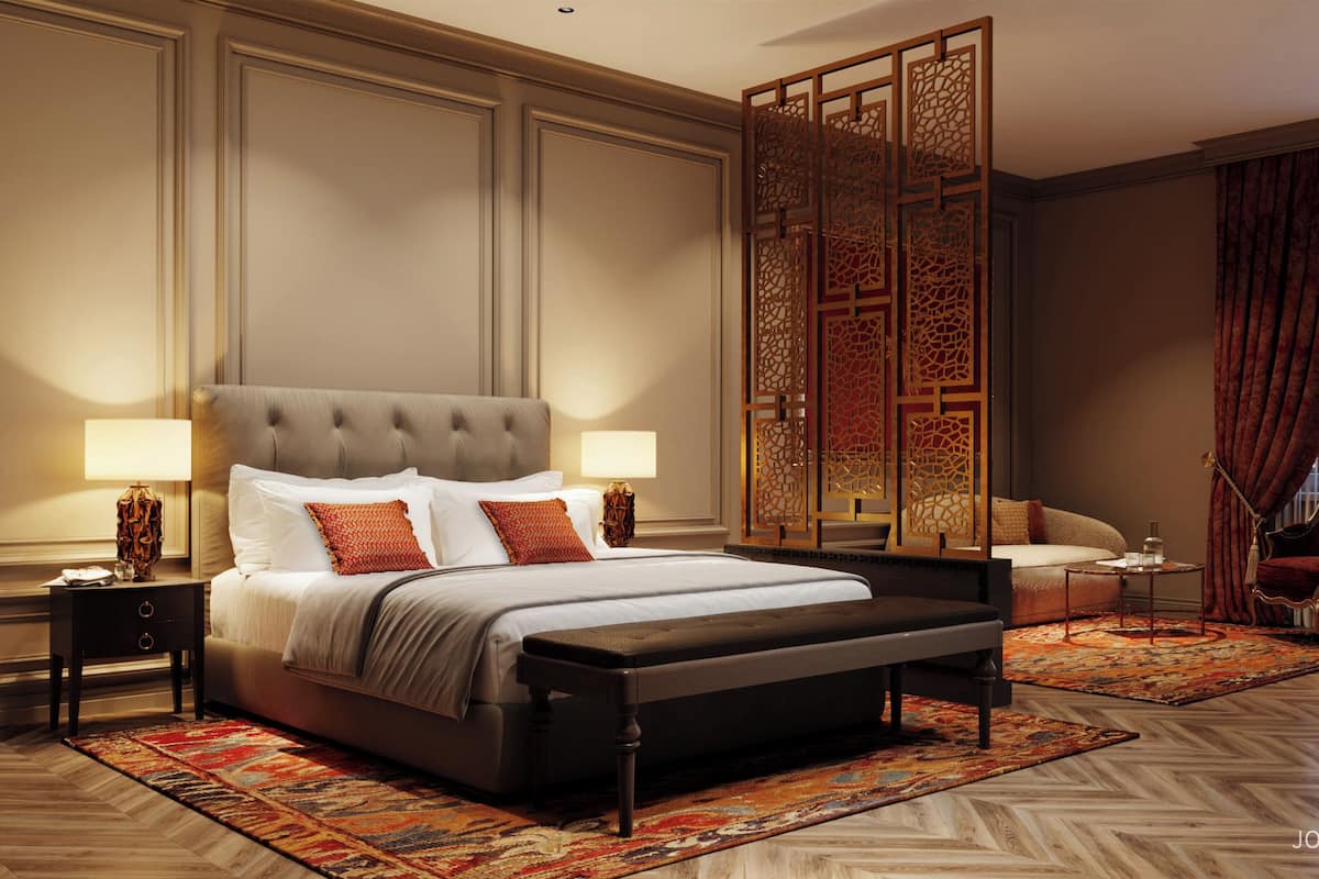 Grand Room, 1 King Bed (Luxury) | Hypo-allergenic bedding, free minibar, in-room safe, desk