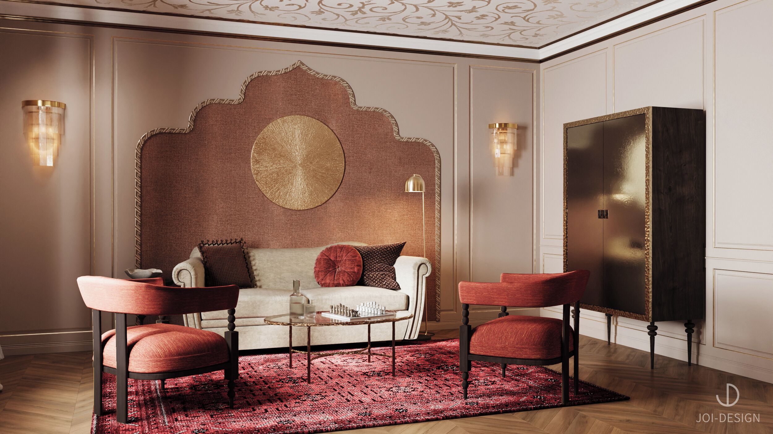 Suite Grand | Área de sala de estar | Televisión de pantalla plana de 49 pulgadas con canales vía satélite 