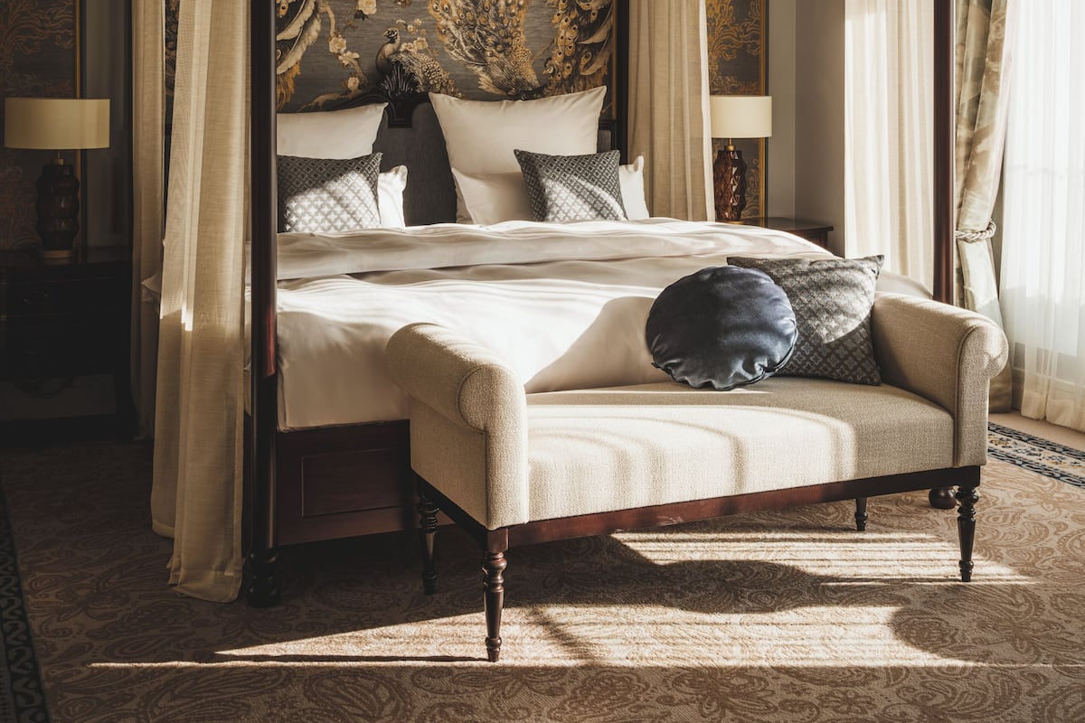 Presidential Suite | Hypo-allergenic bedding, free minibar, in-room safe, desk