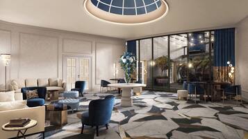 2 bars, piano-bar, lounge dans le hall