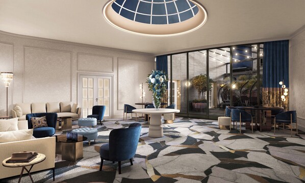 2 bar/lounge, bar piano dan lounge lobi