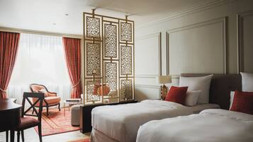 Grand Twin Room (Luxury) | Hypo-allergenic bedding, free minibar, in-room safe, desk