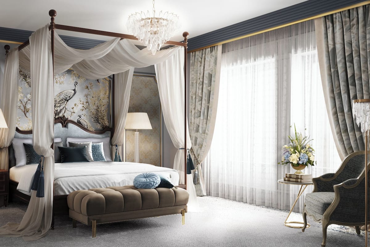 Presidential Suite | Hypo-allergenic bedding, free minibar, in-room safe, desk