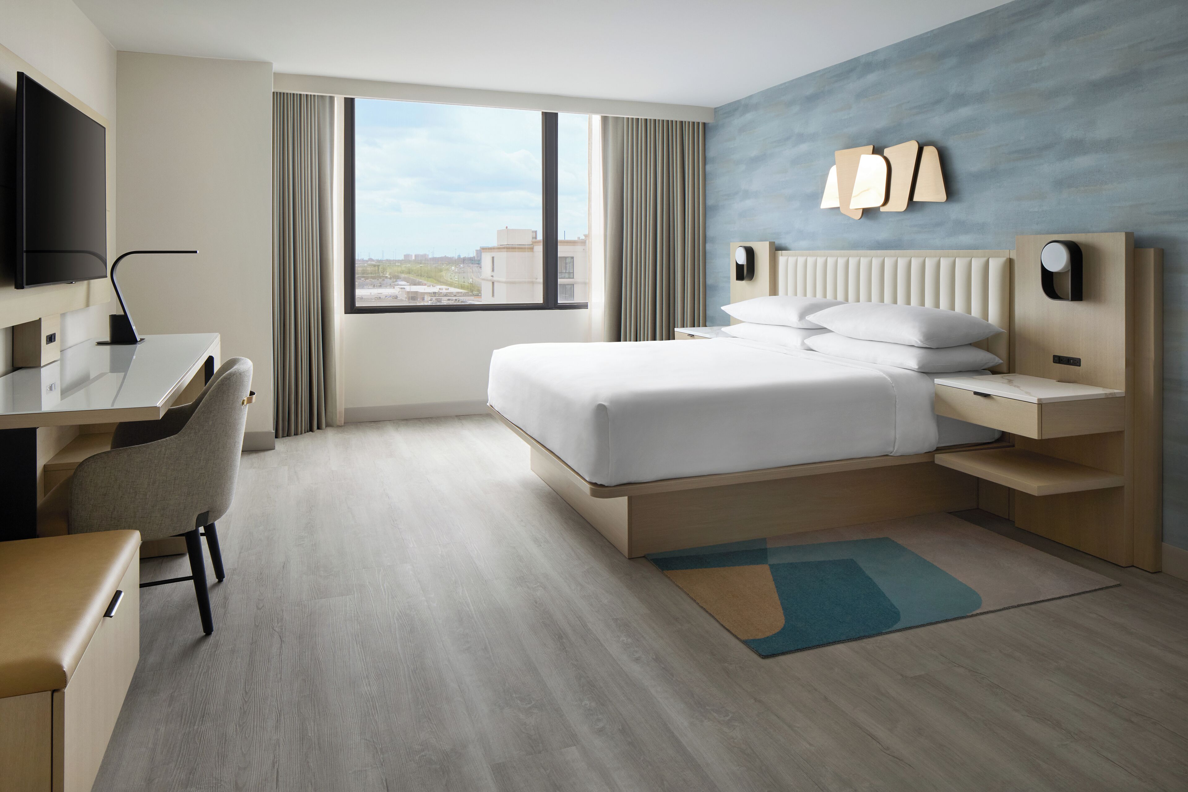 In-room safe, desk, blackout drapes, iron/ironing board