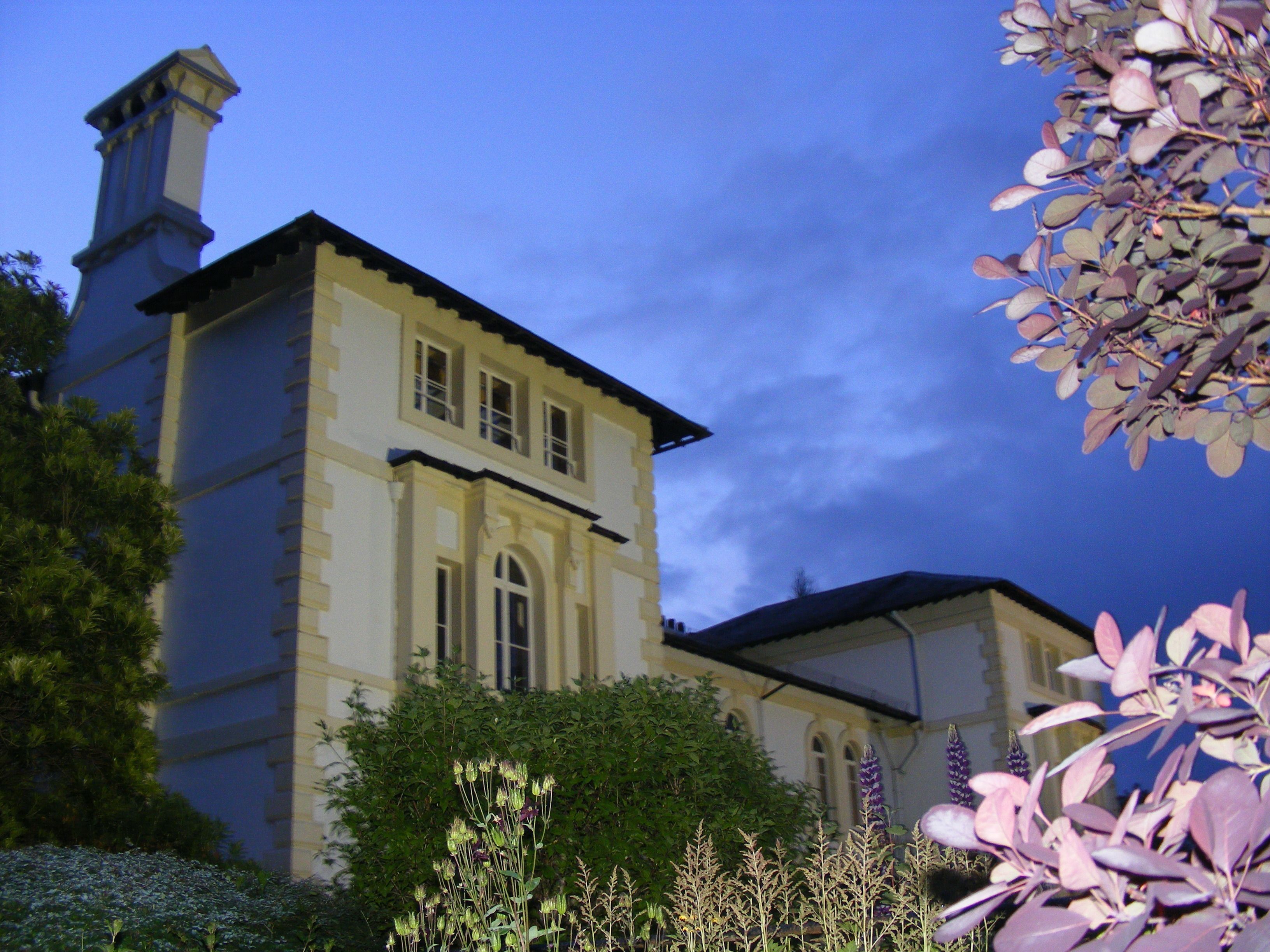 front of property – evening/night