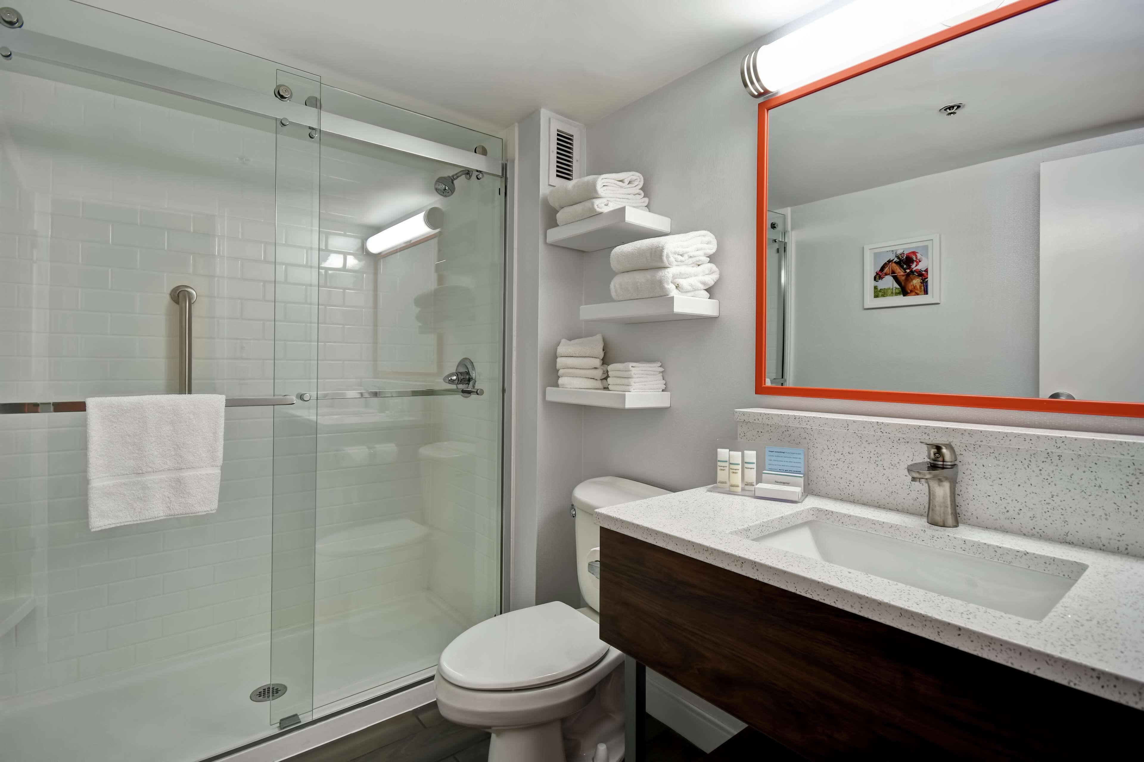 room, 1 king bed, non smoking | bathroom | combined shower/bathtub, free toiletries, hair dryer, towels