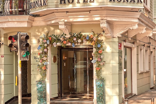 Overnatningsstedets facade