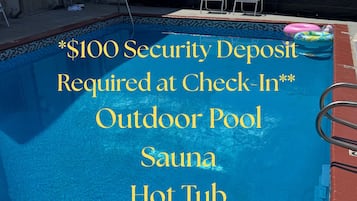 Seasonal outdoor pool