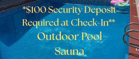 Seasonal outdoor pool
