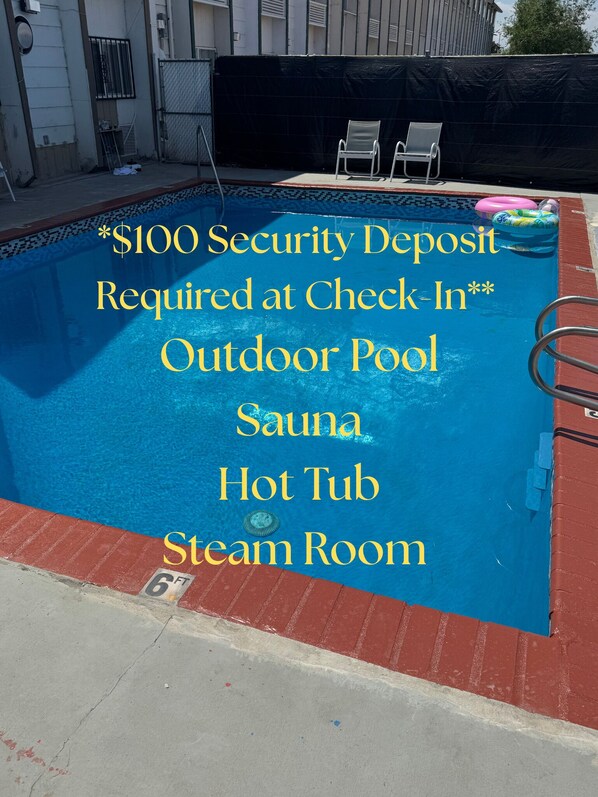 Seasonal outdoor pool