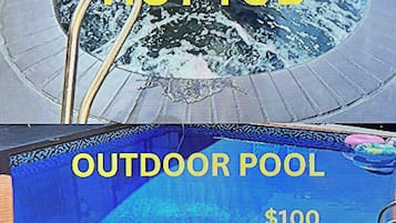 Seasonal outdoor pool