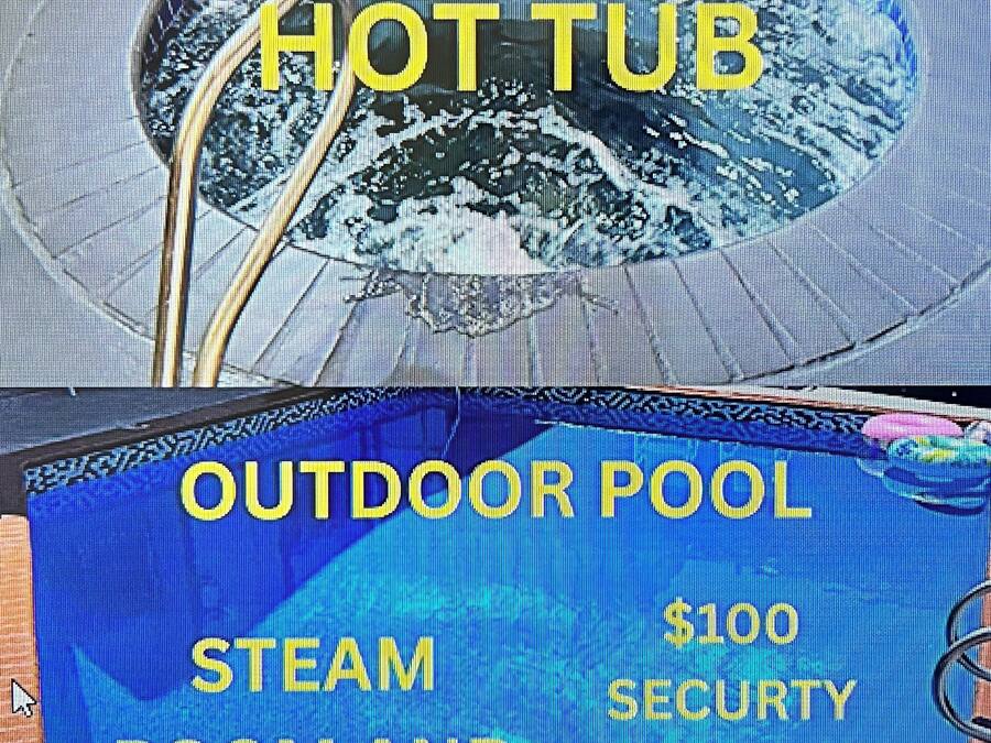 Seasonal outdoor pool