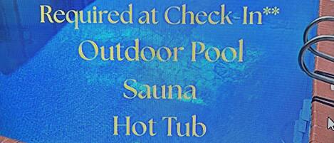 Seasonal outdoor pool