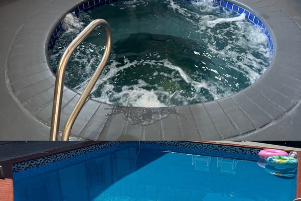 Seasonal outdoor pool