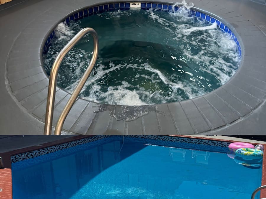 Seasonal outdoor pool