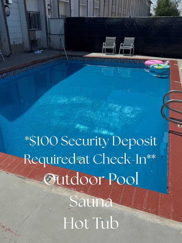 Seasonal outdoor pool