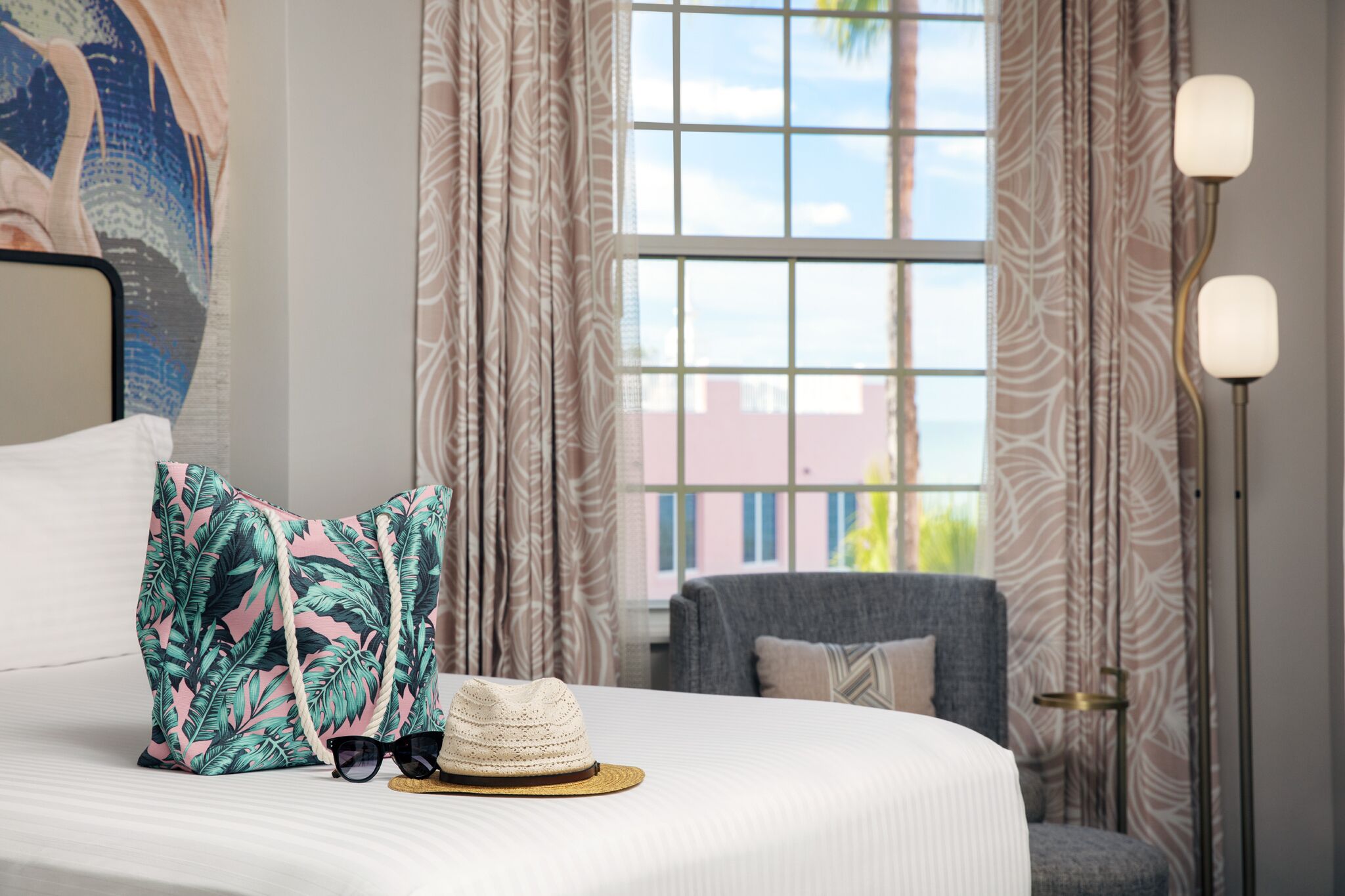 junior suite, 2 double beds (luxury) | egyptian cotton sheets, premium bedding, pillow-top beds, minibar