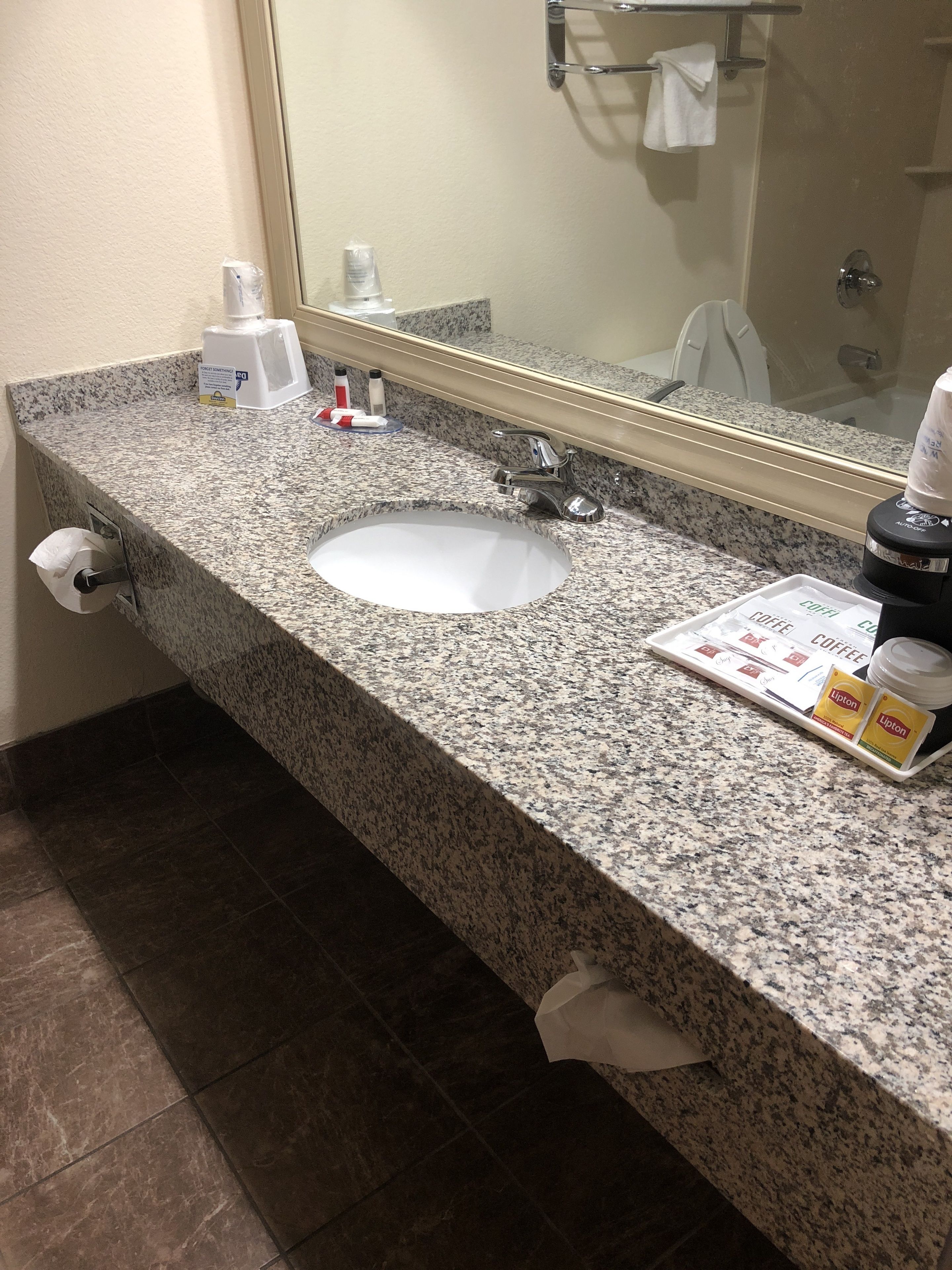 Lavabo en el baño