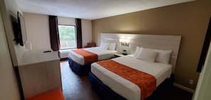 1 bedroom, premium bedding, down comforters, pillowtop beds