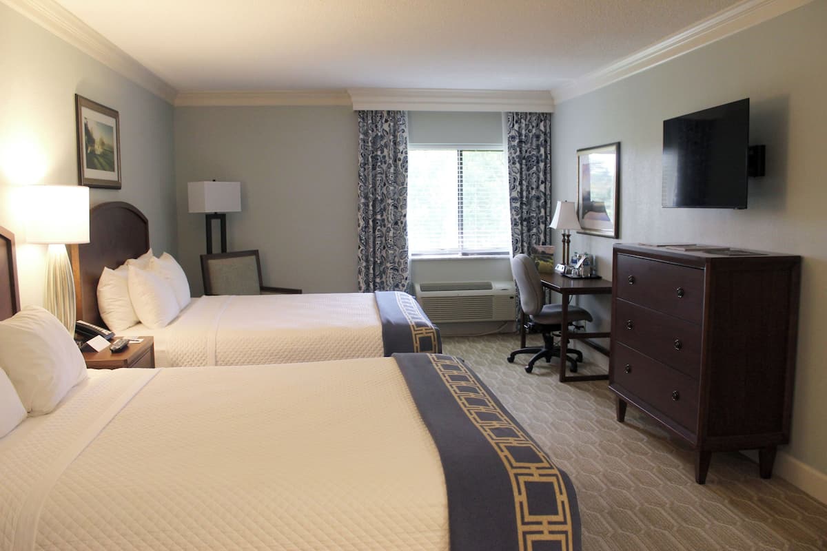 Chambre Deluxe, 2 grands lits | Literie de qualité, coffre-fort