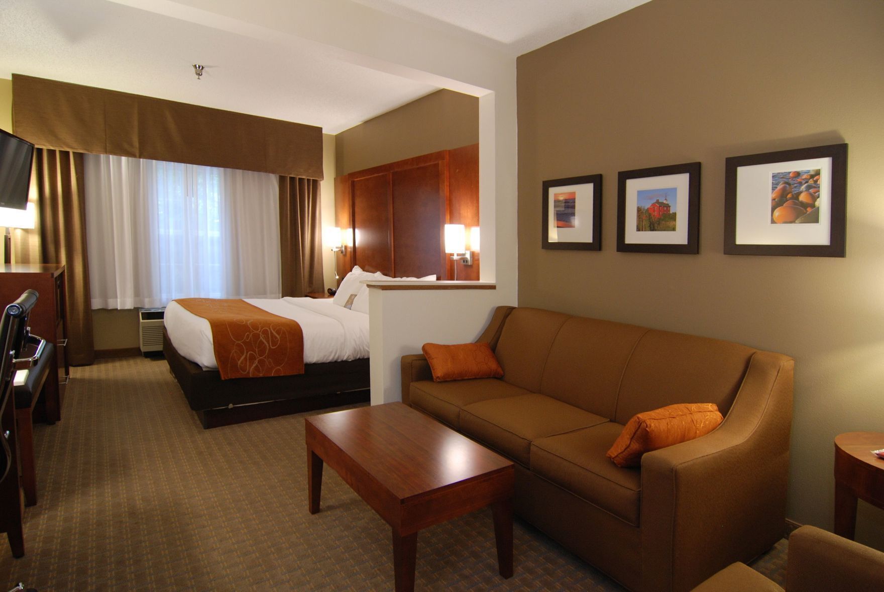 In-room safe, desk, blackout drapes, iron/ironing board
