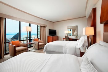 Grand Room, 2 Double Beds, View | Premium bedding, down comforters, pillowtop beds, minibar at The Westin Seattle
