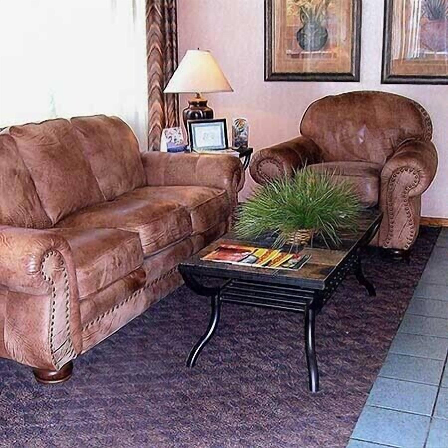 Sala de estar en el lobby