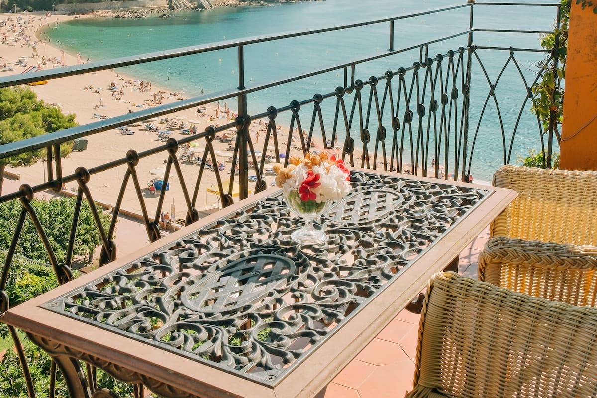 Romantic Room, Terrace, Partial Sea View