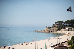 On the beach, beach towels, beach bar, kayaking