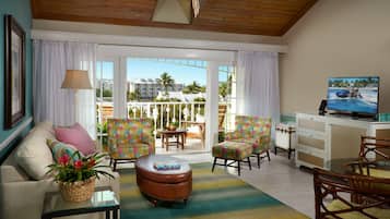 Suite, 1 Bedroom, Partial Harbor View | Minibar, in-room safe, individually decorated, individually furnished