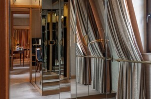 Royal-suite - 1 kingsize-seng - sauna | Premium-sengetøj, minibar, pengeskab på værelset, skrivebord