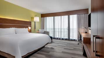 In-room safe, desk, blackout curtains, iron/ironing board