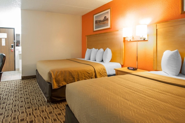 Iron/ironing board, WiFi (free), alarm clocks, bed sheets