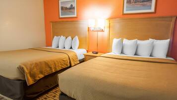 Iron/ironing board, free WiFi, bed sheets, alarm clocks