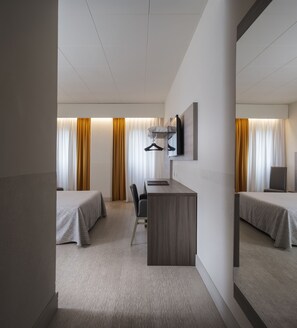 Minibar, in-room safe, desk, blackout curtains