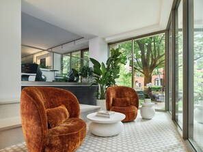 Lobby sitting area