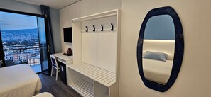 Premium bedding, minibar, in-room safe, desk