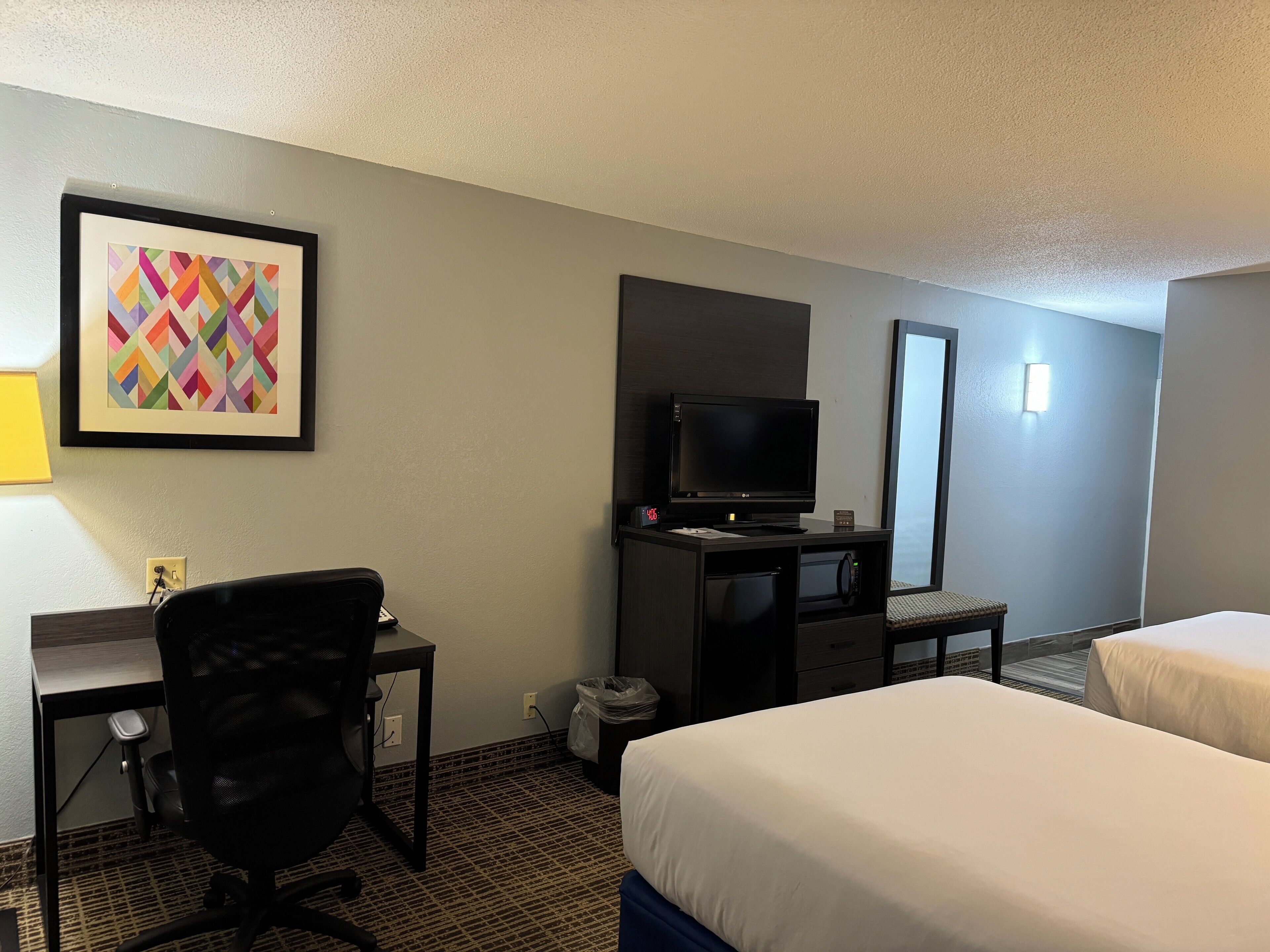 room, 2 double beds, non smoking | premium bedding, pillow-top beds, desk, blackout curtains