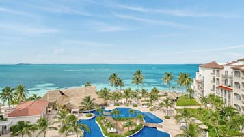 Blick von der Unterkunft