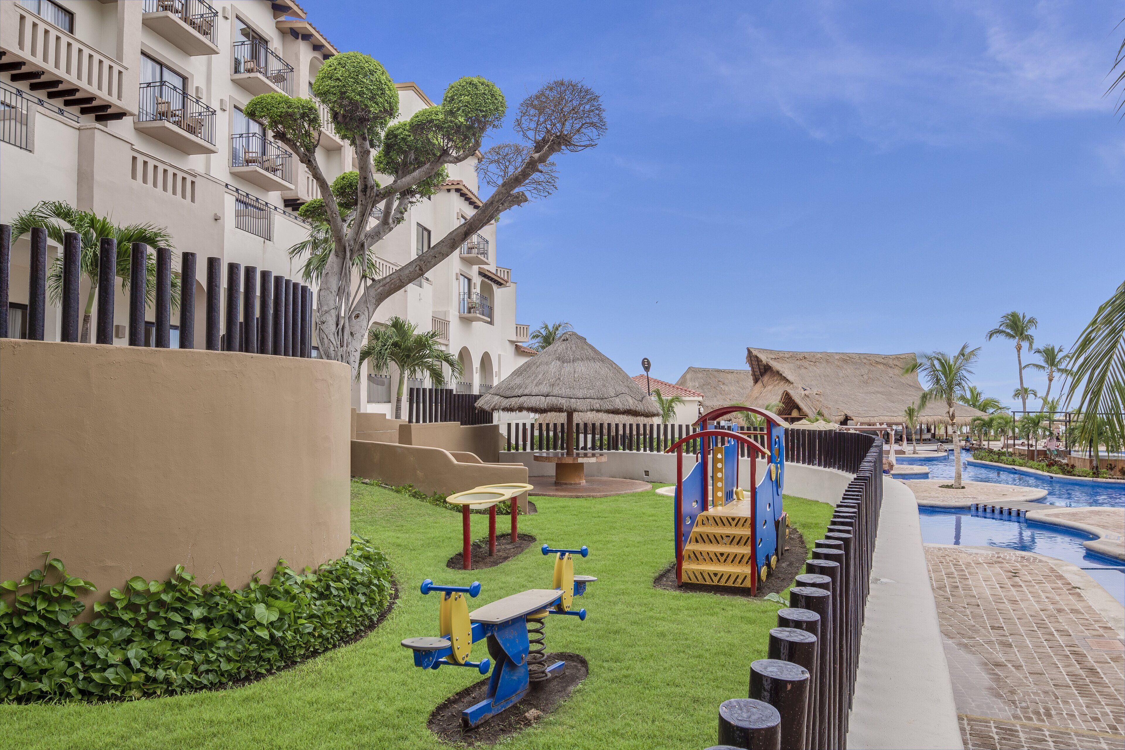 Lekområde för barn utomhus