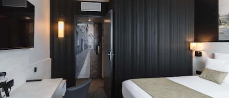 Premium bedding, pillow-top beds, free minibar, in-room safe
