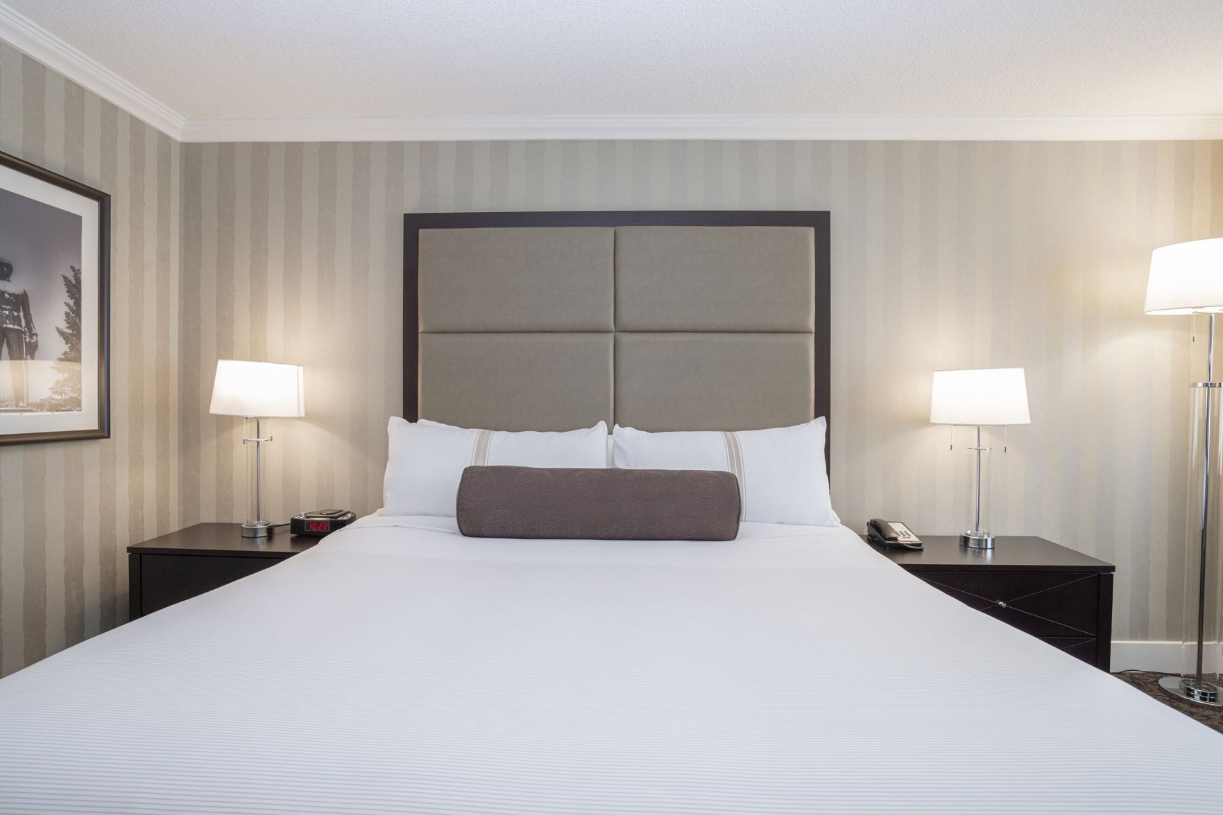 Premium bedding, pillowtop beds, in-room safe, desk