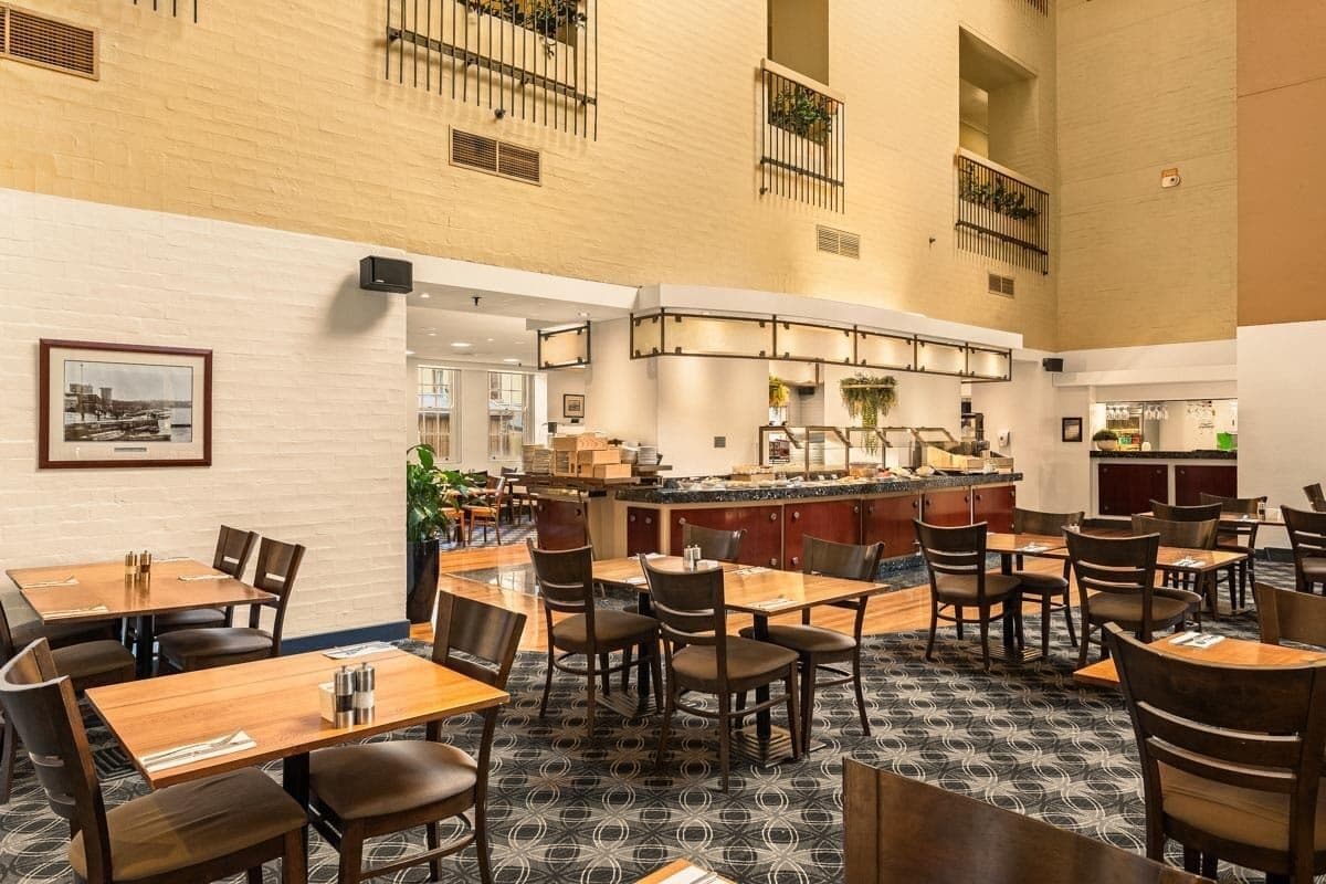 breakfast, lunch, dinner served; local and international cuisine