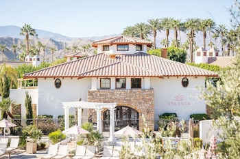 Couples treatment rooms, spa tub, steam room, body treatments at Tommy Bahama Miramonte Resort & Spa