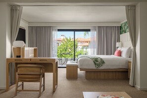 Junior Suite, 1 King Bed | Premium bedding, in-room safe, desk, laptop workspace - Tommy Bahama Miramonte Resort & Spa (Indian Wells)